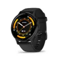 Garmin Venu 3 GPS-smartwatch voor sport en gezondheid, grijs met zwarte armband