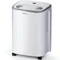 Cosi Home Luchtontvochtiger en Luchtreiniger 12 Liter per Dag - Energiezuinige Dehumidifier met 2,5 Liter Watertank tegen Vocht, Schimmel, Condensatie