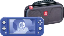 Nintendo Switch Lite Blauw + Bigben Beschermtas