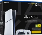 PlayStation 5 Slim Digital Edition + Zusu00e4tzlicher Controller Weiu00df