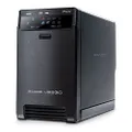 FANTEC Qb-X2US3R Externes 2-fach Festplattengehäuse (für 2x 8, 89 cm (3, 5 Zoll) SATA Festplatten, USB 3.0 SuperSpeed, Raid Funktion (0/1/JBOD/Big), 6