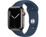 Apple Watch Series 7 - 45 mm - 4G - GPS - Stainless Steel Case - Grafiet