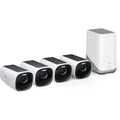 eufyCam 3 Starter Set 4+1 - 4er-Kameraset mit HomeBase 3