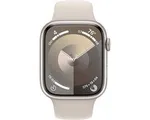 Apple Watch Series 9 - GPS + Cellular - 45mm - Starlight Aluminium Case with Starlight Sport Band - M/L