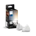Philips Hue GU10 Spotlamp, 2-pack