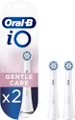 Oral-B iO Zachte reiniging, originele opzetborstels, geschikt voor gevoelig tandvlees, wit, 2 stuks