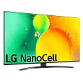 LG TV | 50NANO766 | 50'' (126 cm) | LED NanoCell 4K, Dark Steel