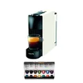 KRUPS XN110110WP NESPRESSO Essenza Mini Kaffemaskin Vit 0,6 L Högt Pumptryck 19 Bar Som Ger Enastående Kvalitet Uppvärmningstid På 25 Sekunder 2 kopps