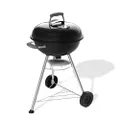 Weber Compact Kettle Holzkohlegrill 47 cm mit Stand und Rädern