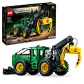 LEGO 42157 Technic John Deere 948L-II Skidder Set, Construction Vehicle Toy with Pneumatic Functions and 4 Wheel Drive, Model Building Kit for Enginee