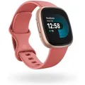 Fitbit Versa 4 Fitness-Smartwatch Rosa/Rosu00e9