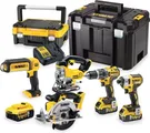 DeWalt accu combiset 5-delig, 18 Volt, 5.0 Ah, DCK551P3T