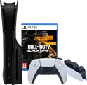 PlayStation 5 Slim Disc Edition + Call of Duty: Black Ops 6 + Covers Zwart + Oplaadstation