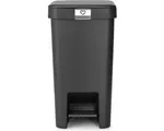 Brabantia StepUp Prullenbak - Pedaalemmer - 16 liter - Dark Grey