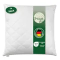 DREAMSTAR Hoofdkussen, 80 x 80 cm, premium kussenvulling, 1250 g, hard kussen met ritssluiting om aan te passen, wasbaar tot 60 graden, geschikt voor 
