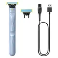 De authentieke Philips OneBlade First Shave, hybride elektrisch scheerapparaat, model QP1324/30
