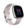 Google Fitbit Sense 2, Grau – Smartwatch Damen/Herren – Fitnessuhr mit integriertem GPS und Telefonfunktion, Fitness-Tracking mit Stressmanagement, EK
