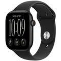 APPLE Watch Series 12 GPS 46mm Black Aluminium Case with Black Sport Band - M/L