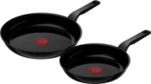 Tefal Renew Black Keramische Koekenpannenset 24 + 28 cm