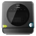 Cecotec Compacte tafel-vaatwasser Bolero Aguazero 1150 Dark. 3 bestek, energiebesparend, 6 programma's, touch-control-paneel, functies zoals Long Stor