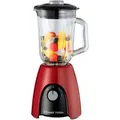 RUSSELL HOBBS Standmixer Desire 27120-56, 850 Watt, 650 W, Glas, rot,2 Geschwindigkeitsstufen, 1,5 Liter Fassungsvermu00f6gen