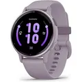 Garmin Smartwatch Vivoactive 5 42 mm Metallic Orchid met Paarse armband