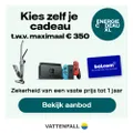 Cadeau tot €350 bij energie: o.a. Nintendo Switch OLED & Bol.com cadeaubon