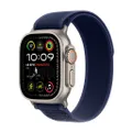 Apple Watch Ultra 2 GPS + Cellular 49mm Cassa in Titanio con Blue Trai