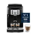 De’Longhi Magnifica S - Perfetto Kaffeevollautomat mit klassischem Milchaufschäumer, Espresso- und Cappuccino Kaffeemaschine, Bedienfeld mit Tasten, S