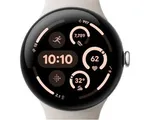 Google Pixel Watch 3 - Smartwatch - 45mm - Zilverkleurig/Wit