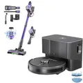 TONIHOMI® - Combi deal Robotstofzuiger Q8 + Steelstofzuiger V07