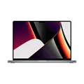 Apple 2021 MacBook Pro (16 tum, Apple M1 Pro-chip med tio processor och sexton grafikprocessor, 16 GB RAM, 512 GB SSD) - rymdgrå