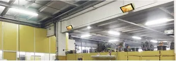 Helios TITAN EHT 20 loodsverwarming /  bedrijfshal verwarming
