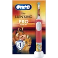 Oral-b Tandenborstel Kids Pro 3+ Lion King Elektrische Tandenborstel Rood