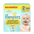 Pampers Premium Protection Maat 2 maandbox - 240 luiers - 4kg - 8kg