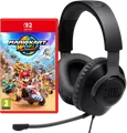 Mario Kart World Nintendo Switchu00a02 + JBL Quantum 100 Schwarz