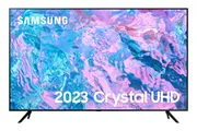 Samsung 43 Inch CU7100 UHD HDR Smart TV (2023) - 4K Crystal Processor, Adaptive Sound Audio, PurColour, Built In Gaming TV Hub, Streaming & Video Call
