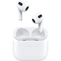 Apple Airpods (3. Generation 2022) In-Ear-Kopfhörer (Siri, Bluetooth, mit Lightning-Ladecase)