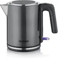Severin WK 9574 Wasserkocher 2400W 1l anthrazit/schwarz