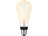 Philips Hue Bluetooth Ledlamp Warm Tot Koelwit Licht E27 St72 Edison (30150400)