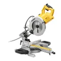 Dewalt 250 mm afkortzaag DWS778 (1.850 Watt, verstekinstelling 50° links en rechts, 85 mm max. zaagdiepte, zaagbladmassa 250 x 30 mm, hellingsinstelli