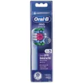 Oral-B 3D White Elektrische tandenborstelkoppen, verpakking met 3 reserveborstelkoppen, witter, met exclusieve polijstschaal voor het verwijderen van 