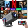XGODY 2026 Neu Tragbarer Projektor Gimbal 3Pro 4K Android 14 Wifi6 BT 5.4 Mini-Beamer (260 lm, 1500:1, 3840 x 2160 px, Android 14 OS mit App-Store, Yo