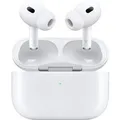 Apple AirPods Pro (2. Gen. 2023) mit MagSafe Case (USB-C) In-Ear-Kopfhörer (Active Noise Cancelling (ANC), Freisprechfunktion, Transparenzmodus, kompa