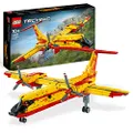 LEGO Technic Löschflugzeug, Flugzeug-Spielzeug der Feuerwehr mit Motor und Löschfunktion, als Geschenk-Idee für Kinder ab 10 Jahre, Konstruktionsspiel