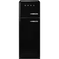 Smeg Fab30lbl6 - Retro Koel-vriescombinatie 172 Cm Linksdraaiende Deur 294 L Zwart
