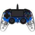 Nacon Bedrade Controller PS4 (Transparant Blauw)