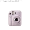 FUJIFILM Instax Mini 12 Camera - Lila