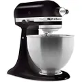 KitchenAid 5K45SSBOB Classic Stand Mixer, 4.3 Litre, 275 W, Onyx Black