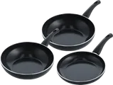 BK Brilliant Koekenpannenset 24 + 28 cm + Wokpan